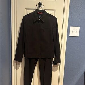 Ann Taylor Brown Stretch Pant Suit